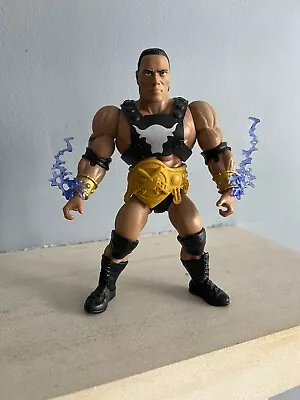 Buy Wwe Motu Masters Of The Universe The Rock Wave 3 Mattel Loose Figure • 25.99£