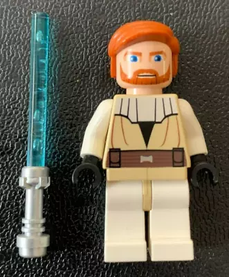 Buy Lego Star Wars Minifigure : SW0197 Obi-Wan Kenobi - Large Eyes • 7£