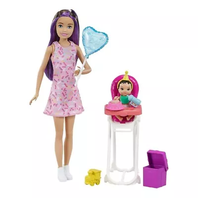 Buy Mattel Barbie Skipper Babysitters Dolls Birthday, Play Set With Skipper Doll • 38.41£