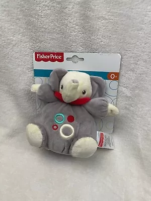 Buy Fisher Price Grey Elephant Comforter Baby Soft Toy NEW • 11.99£