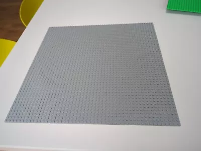 Buy Large GENUINE LEGO BASE Grey 48 X 48 Pin Board 38cm Plate Vintage Town City 4186 • 0.99£