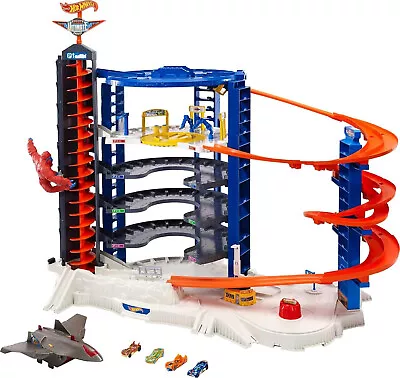 Buy Hot Wheels - Super Ultimate Car Garage - Gorilla&Plane - Fully Working - No Cars • 15£