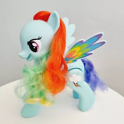 Buy MY LITTLE PONY Rainbow Power Flip & Whirl RAINBOW DASH G4 Brushable 2014 Talks • 6.95£