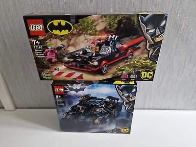 Buy LEGO DC Batman Batmobile Tumbler 76239 & 76188 Classic Batmobile - New Sealed • 94.99£