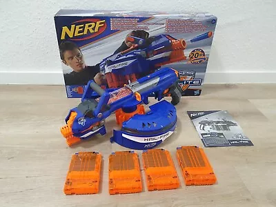 Buy NERF N-Strike Elite Hailfire Automatic Blaster Gun - Complete With Original Packaging! • 37.42£