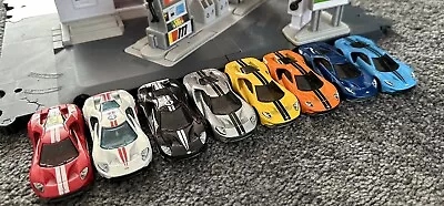 Buy Hot Wheels X8 17 Ford GT  Red  Orange Blue Silver Yellow Black White • 16.99£