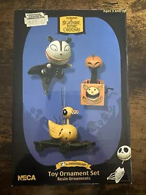 Buy NECA Nightmare Before Christmas 10th Anniversary Toy Ornament Set Complete • 80£