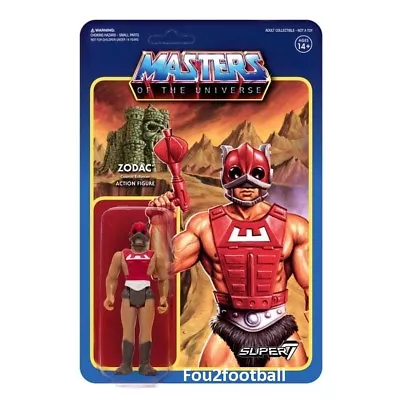 Buy HE-MAN REACTION Zodac WAVE SUPER 7 MOTU MASTER UNIVERSE Musclor Reaction7 HE MAN • 20.17£