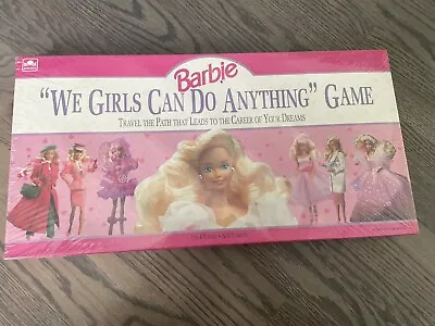 Buy Vintage BARBIE Board Game  We Girls Can Do Anything  1986 Sealed • 16.77£