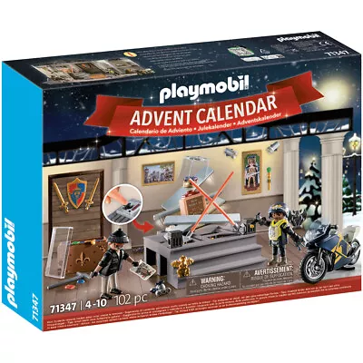 Buy Playmobil Advent Calendar Police Museum Theft NEW 2023 • 24.99£