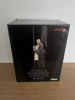 Buy Star Wars Qui-Gon Jinn Statue ARTFX Kotobukiya • 0.99£