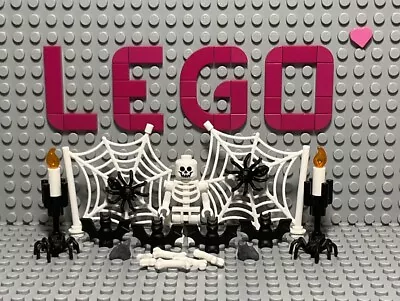 Buy LEGO 30103 Bat Minifigure Skeleton Spider Web Frog Halloween Spooky Animal New • 9.99£