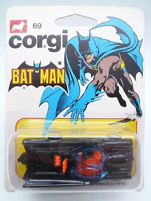 Buy Vintage Corgi Juniors Batman Batmobile Sealed On Original Card 1978 • 19£