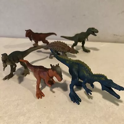 Buy Mattel TM Uni & Amblin Jurassic World Bundle Of 6 Dinosaur Figures • 9.99£