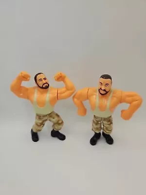 Buy WWF The Bushwhackers Series 10 Tag Team Hasbro Wrestling Figures • 55£