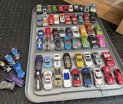 Buy Hot Wheels X 62 Job Lot/bundle Loose Toy Cars Die-cast • 25£