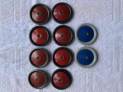 Buy Meccano Metal Road Wheels X 10 • 3.99£