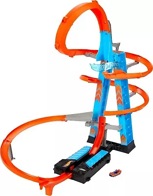 Buy Hot Wheels Sky Crash Tower Designed For The Ultimate Crashing And Racing Action • 1£