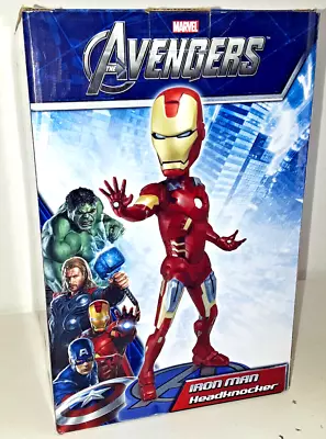 Buy Marvel Avengers Iron Man Ironman Statue Toy Figure NECA Bobblehead Headknocker • 30.25£