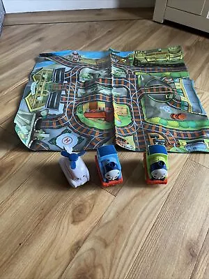 Buy My First Thomas Railway Pals Trains Thomas Percy Harold Bundle & Sodar Playmat • 11.50£