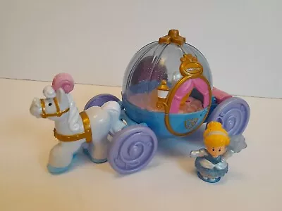 Buy Fisher-Price Little People Disney Princess Cinderella Carriage  - 2012 Mattel • 8.50£