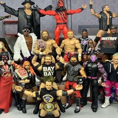 Buy Various WWE Action Figures Choose A Wrestler WWF JAKKS Mattel Elite FREE POST • 7.99£