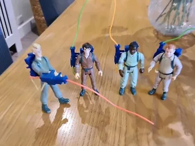 Buy 4 X Kenner The Real Ghostbusters Action Figures Bundle 1984 With Proton Packs • 80£