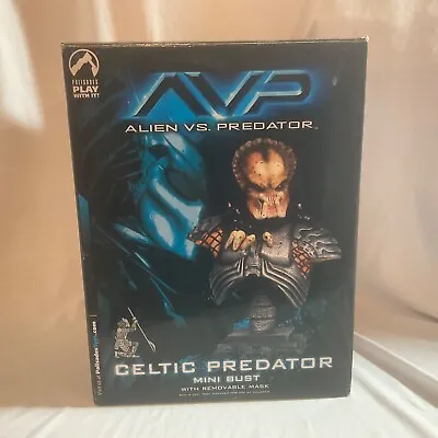 Buy Alien VS. Predator.Celtic Predator Mini Bust.L/ed Number 38 Out Of 1500. • 69£