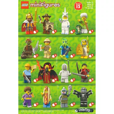 Buy Genuine Lego Minifigures From Series 13 Choose The One You Need • 3.50£