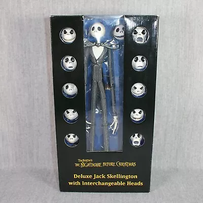 Buy NECA JACK SKELLINGTON Deluxe Nightmare Before Christmas Interchangeable Head New • 80.88£