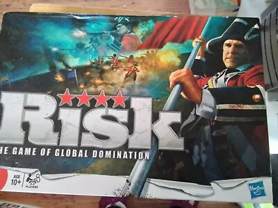 Buy Risk Board Game  By Hasbro, Age 10. + 2 _5 Players. In Very Good Condition. • 8£