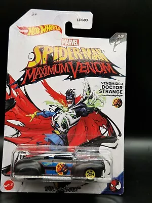 Buy Hot Wheels Spiderman Venomized Dr Strange Tail Dragger (B70) • 4.99£