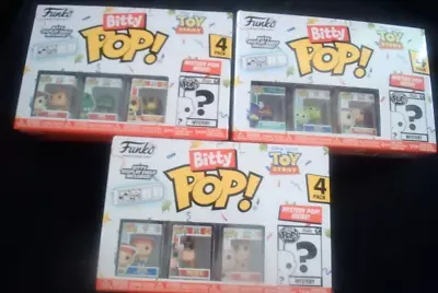 Buy Funko Bitty Pop! Toy Story Bundle (3x 4 Packs). 12 Figures. New/Sealed.Fast Post • 26.99£
