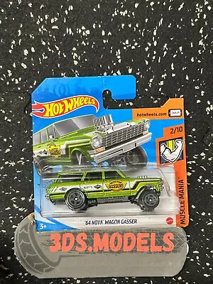 Buy MUSCLE MANIA - 64 NOVA WAGON GASSER  Hot Wheels 1:64 • 2.25£