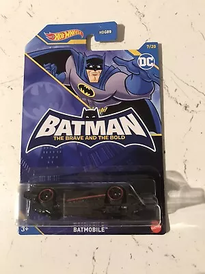 Buy Hot Wheels 1:64 Vehicle-Batman Long Card 2023Series-Brave And The Bold Batmobile • 4.99£