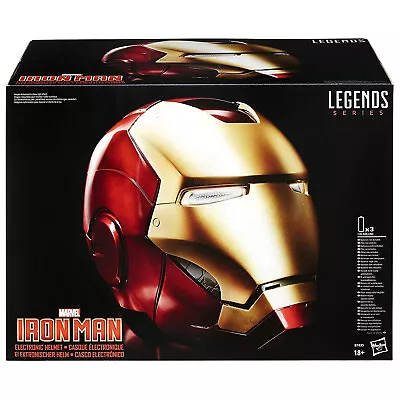 Buy The Avengers Marvel Legends Full Scale Iron Man Electronic Helmet • 400£