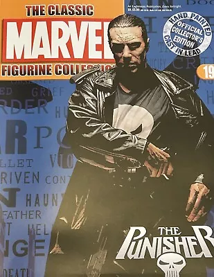 Buy The Classic Marvel Figurine Collection Issue 19 Punisher Eaglemoss Figure & Mag • 7.99£