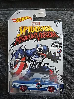 Buy 2020 Hot Wheels Spider-Man Maximum Venom '71 El Camino MOC New Sealed • 3.99£