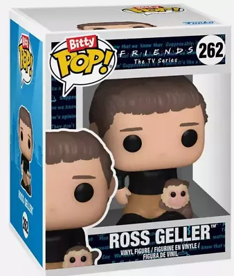 Buy Funko Pop - Bitty Pop - Friends - Ross Geller - 262 - Free Uk Postage • 4£