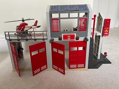 Buy Playmobil 9462 City Action Fire Station With Alarm Plastic Toy • 27.89£