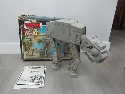 Buy Vintage Star Wars AT-AT Walker 1981 Kenner With Empire Box & Instructions • 179.99£