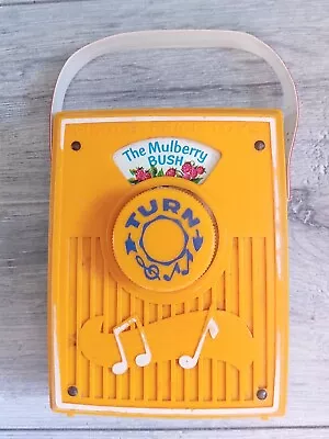 Buy 1970s Fisher Price Turn Music Box, The Mulberry Bush  Vintage • 14.99£