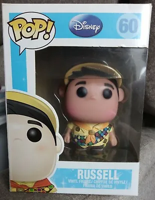 Buy RARE Russell Disney Up Funko Pop 60 Mint Vaulted Protector AUTHENTIC 1st EDITION • 49.99£