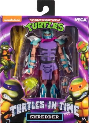 Buy Neca Teenage Mutant Ninja Turtles Turtles In Time SUPER SHREDDER 7  Figure NEW • 41.97£
