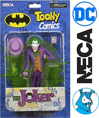 Buy The Joker - Toony Comics - DC NECA 6 Inch Posable Figurine • 26.50£