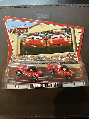 Buy Disney Pixar Cars Diecast World Of Cars Movie Moments - Mia And Tia • 29.99£