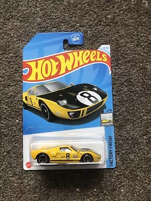Buy 2024 Hot Wheels Long Card Kroger USA Exclusive Ford GT40 Yellow • 14.99£