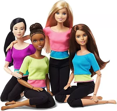 Buy Best Barbie Made To Move Doll 22 Joints Movement Ideal Gift Present For Girl's • 33.95£