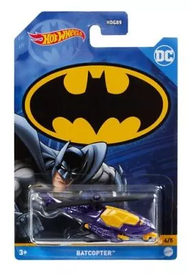 Buy Batman Themed Hot Wheels - Batman Batcopter 4/5 - Mattel/2021 - New/Sealed • 5.49£