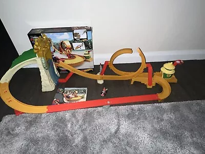 Buy Hot Wheels The Super Mario Bros Movie Jungle Kingdom Raceway Car Racing Play Set • 19.95£